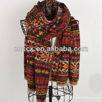 PK17ST301 Christmas Scarf knitted